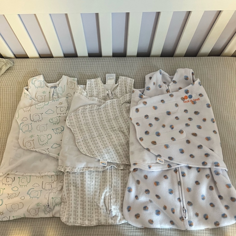 Halo Newborn Sleepsack Swaddle Bundle